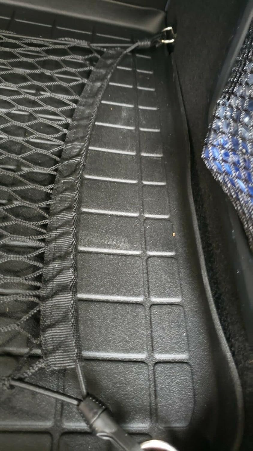 Rear Trunk Organizer Cargo Net for MINI Cooper S Salt 2014-2021– Floor Style Cargo Net for Hatchback - Premium Mesh Elastic Car Trunk Organizer – Compatible with MINI Cooper S Salt