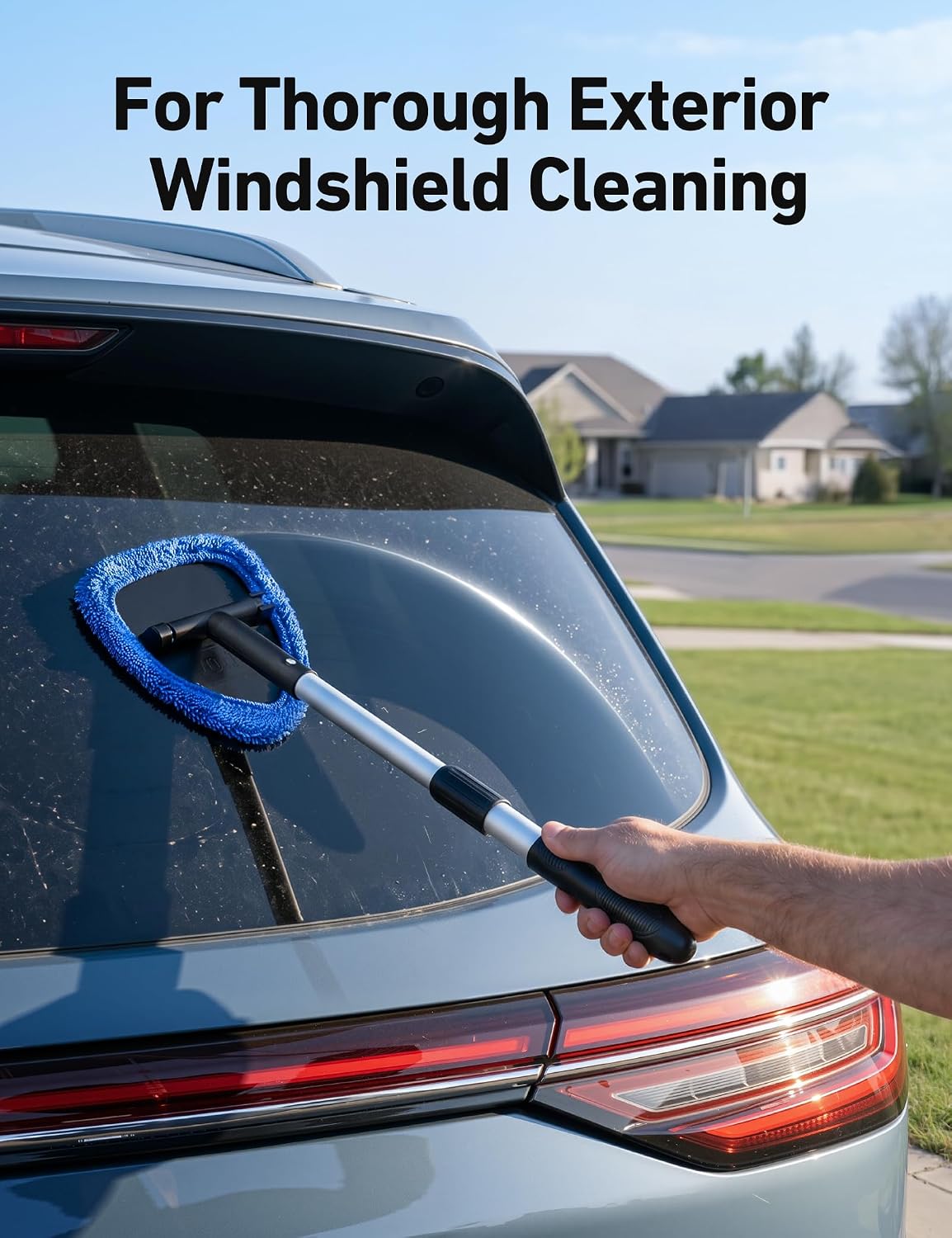 AstroAI 32" Ultra-Long Windshield Cleaner Tool & Car Interior Detailing Kit