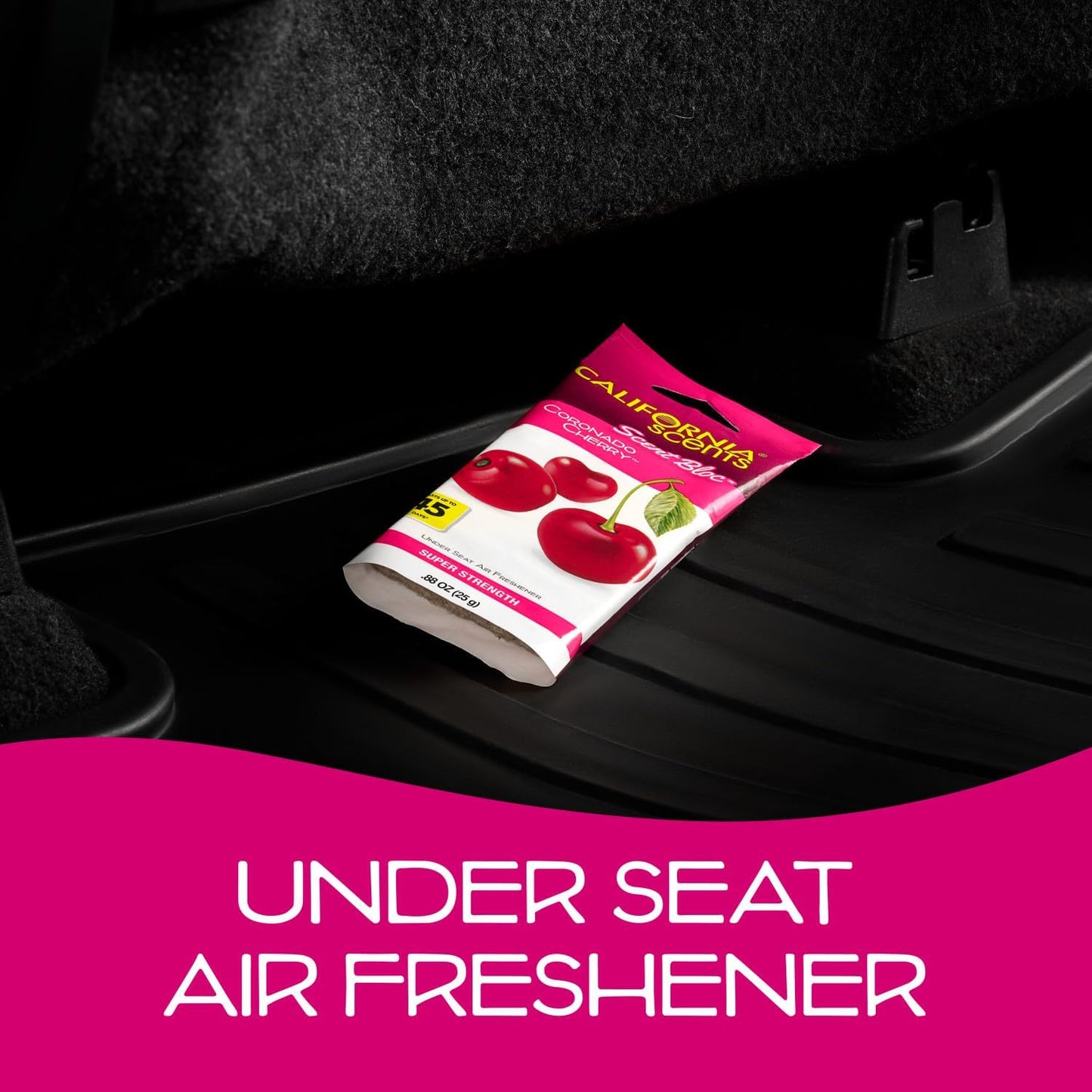 California Scents Power Bloc Car Air Freshener, Coronado Cherry Scent
