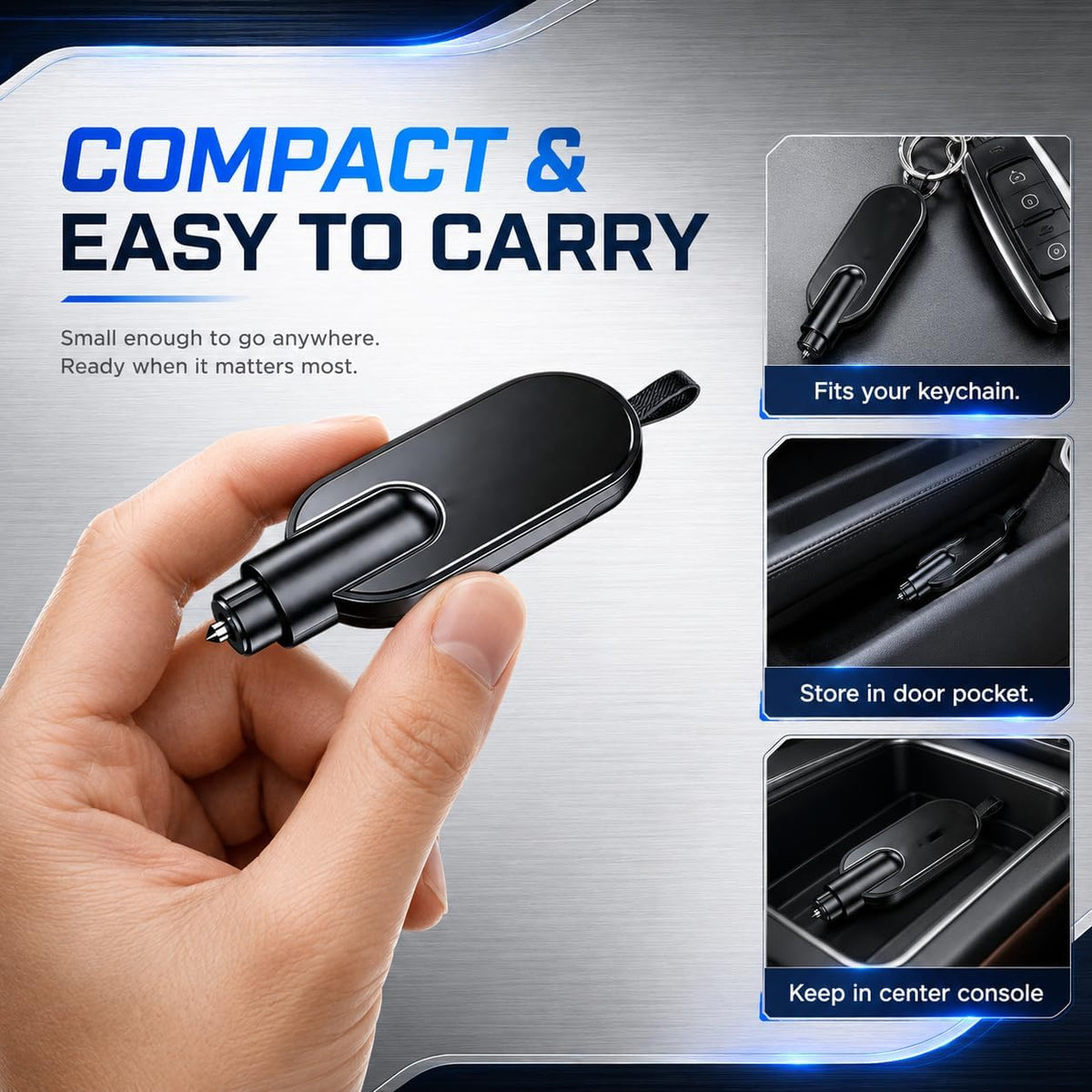 Car Escape Tool, Window Breaker Car Escape Tool Key Chain