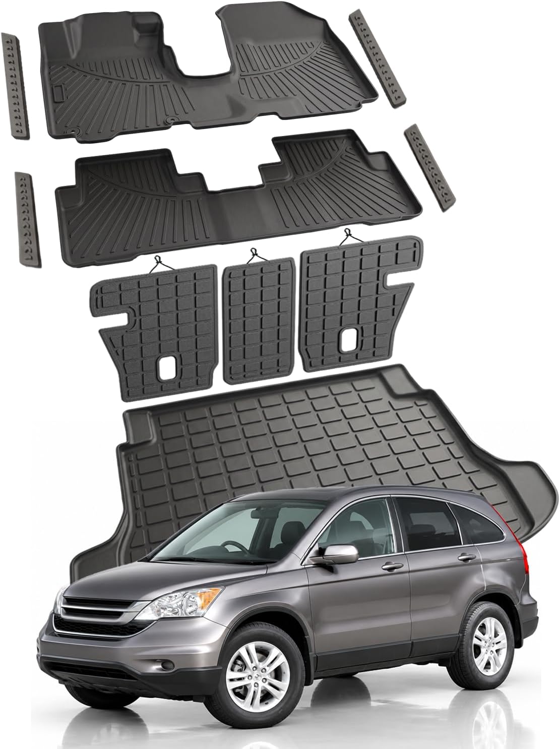 Floor Mats & Cargo Liner for Honda CRV 2007-2011 Full Set