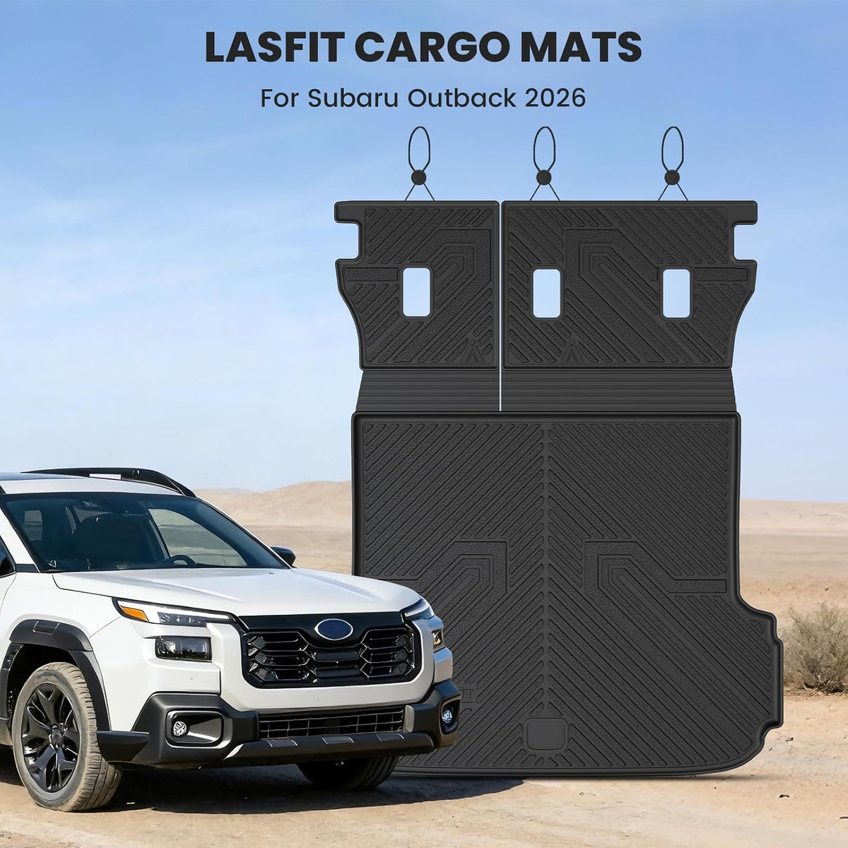 LASFIT Cargo Mat for Subaru Outback 2026 (Cargo Without Subwoofer)
