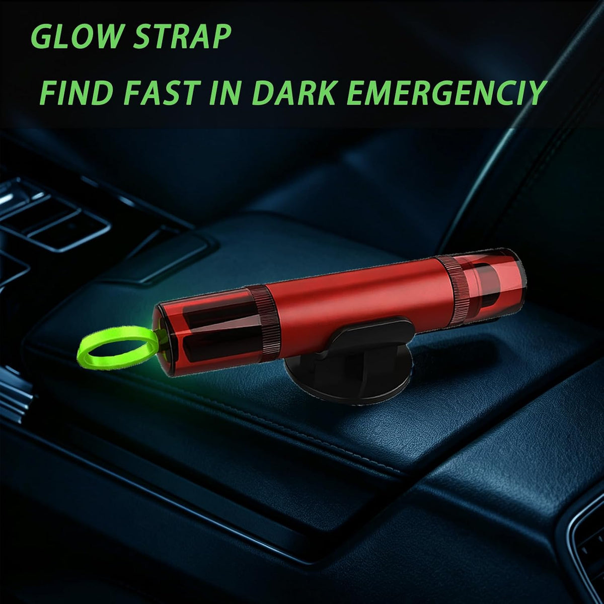 4 Pack Window Breaker Seatbelt Cutter,Upgraded Safe Hammer Glass Breaker Under Water,2026 Upgraded Transparent Lid,Safety Hammer Emergency Car Escape Tool for New Car