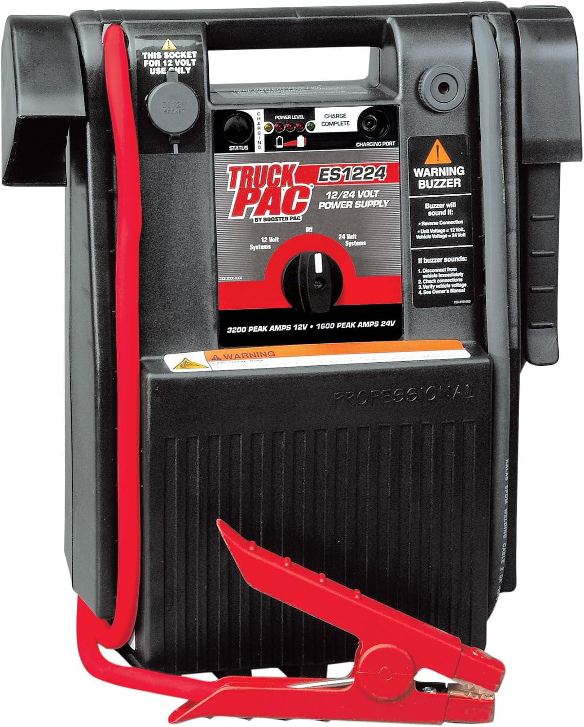 Clore Automotive Booster PAC ES5000 1500 Peak Amp 12V Jump Starter