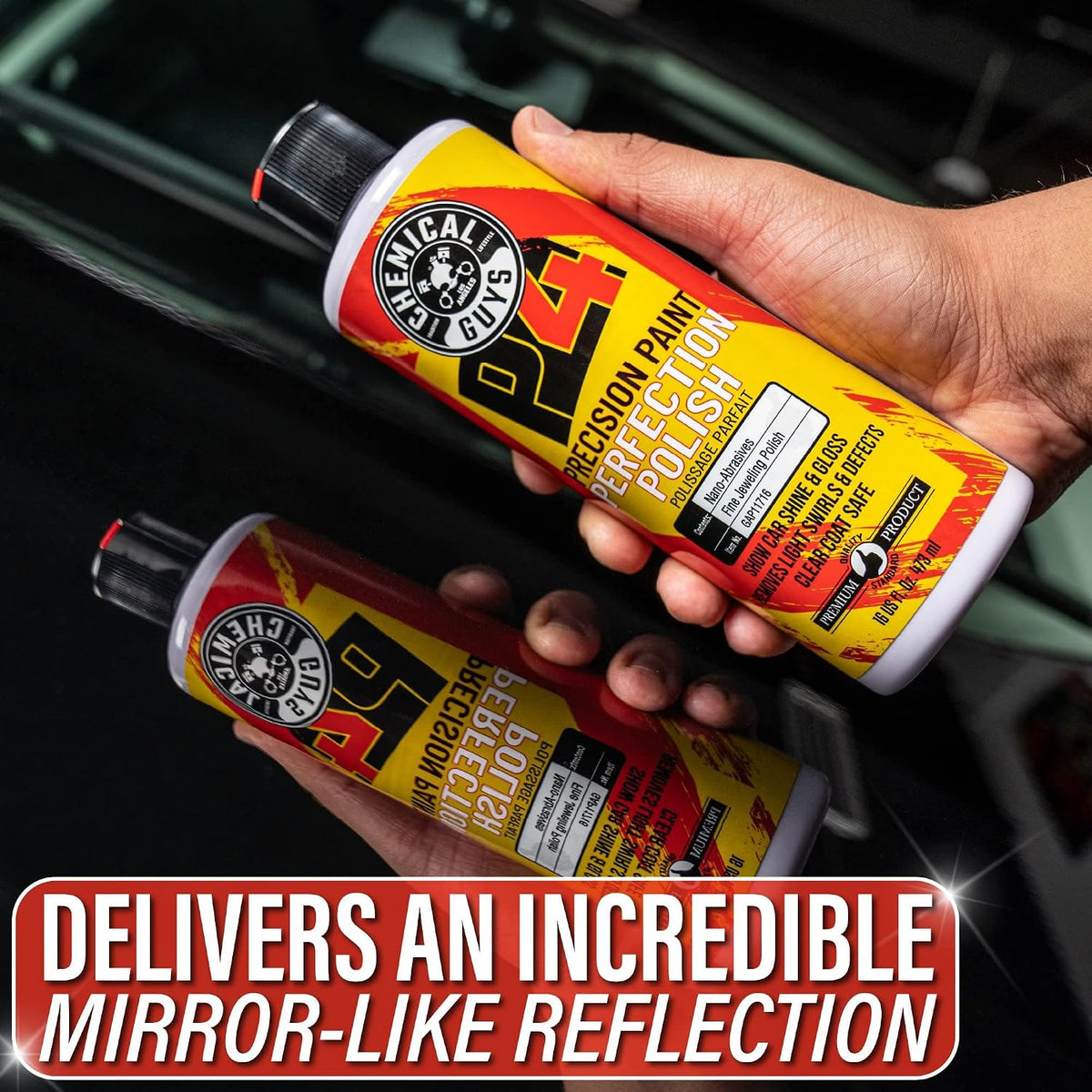 Chemical Guys, C4 & P4 Compound & Polish Paint Correction Kit, 2 x 16 oz