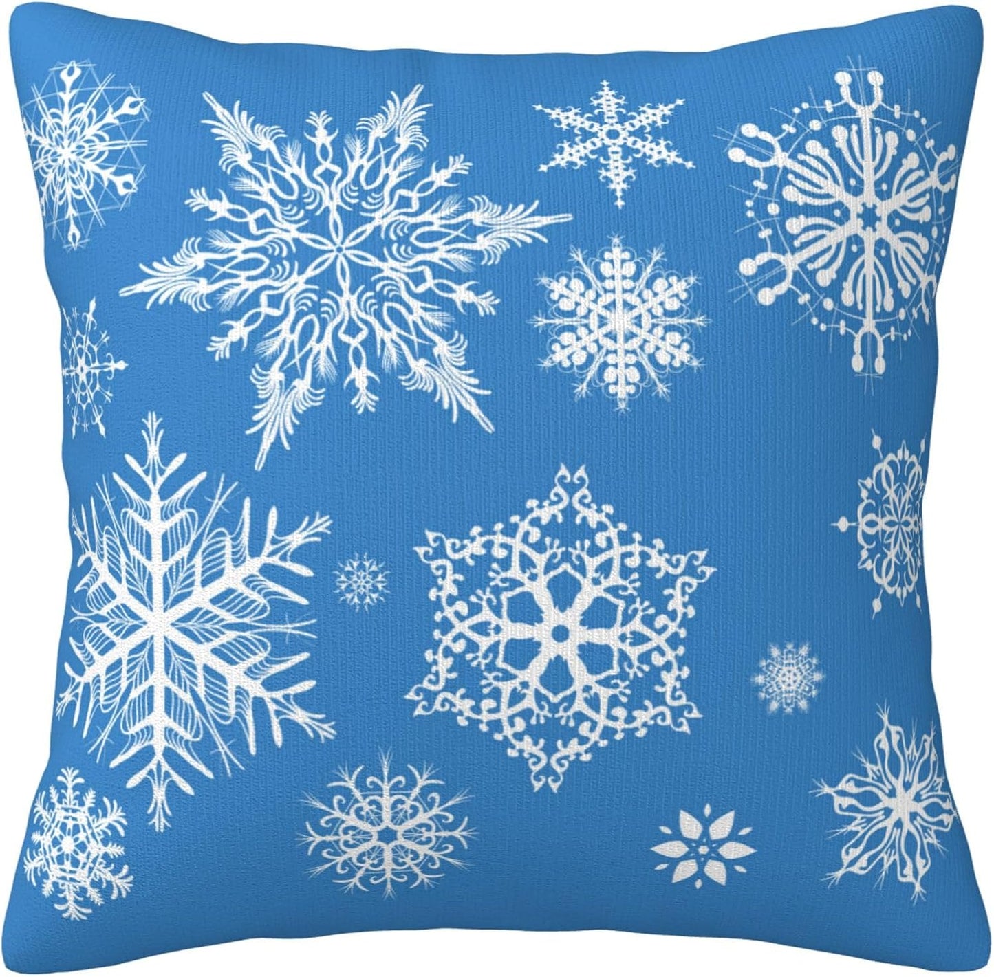 JOOCAR Christmas Pillow Covers 24 x 24 Inches Christmas Candy Cane Pillow Case for Winter Holiday Decorations for Couch Sofa Bed