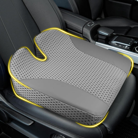 Lofty Aim Car Seat Cushion for Driving, Memory Foam Driver Seat Cushion | Car Seat Cushion for Long Driving Comfort, Driver Seat Pillow Adds Height and Support for Cars, Trucks, Office Chairs, Gray