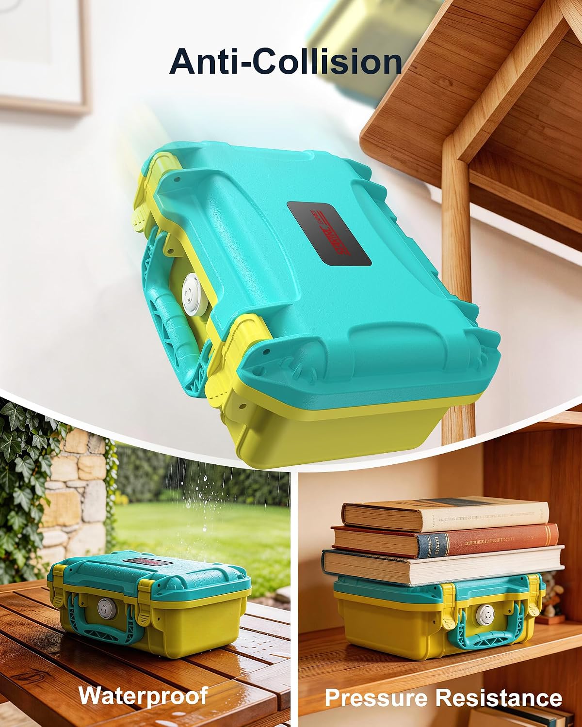 STARTRC GAMES Hard Carrying Case for Nex Playground Game System, Travel Bag with Soft Lining for Nex Playground Console, Power Adapter, HDMI Cable, Remote, Camera Privacy Cover and Other Accessories