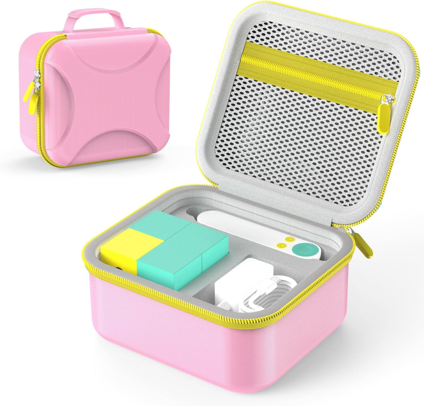 Carrying Case Compatible with Nex Playground Active Play System, Video Game Console Storage Holder Bag with Custom Slots for Device, Adapter, Remote Control and Accessories Organizer