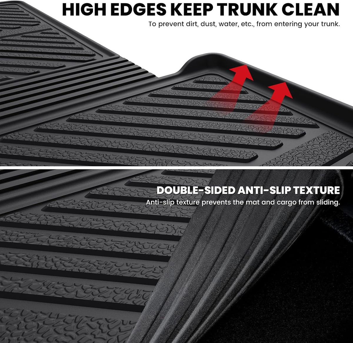 LASFIT Cargo Mat for Ford Explorer 2020-2025 2026 2027 Backrest Liner