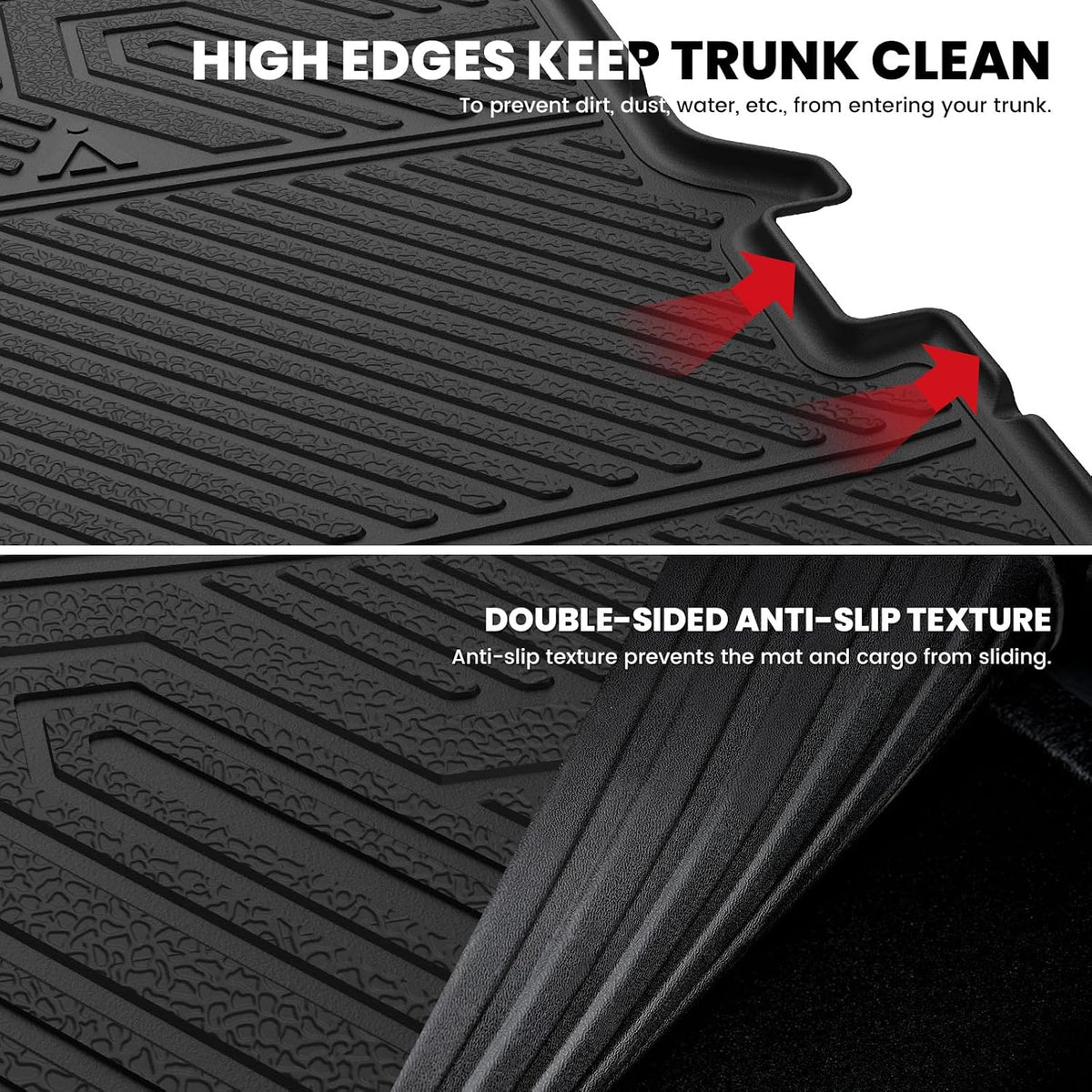 LASFIT Cargo Mat for Ford Explorer 2011-2014 & 2015-2019 Trunk Liner