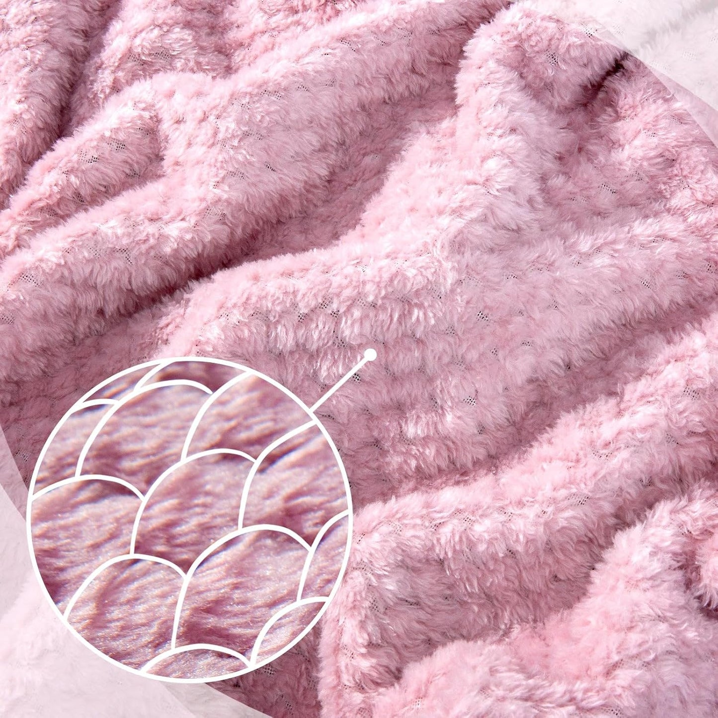 urnexttour Travel Pillow and Blanket Set Neck Pillows Soft Blankets with Sleep Mask Travel Essentials for Airplane Car Memory Foam Pink