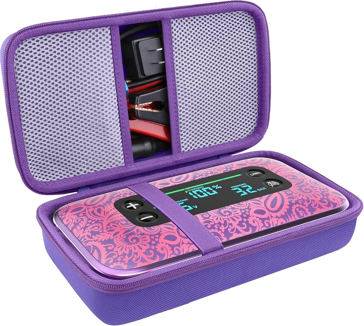 khanka Case for HALO Bolt Ultimate 3.0/2.0/Air+1750 Jump Starter,Purple