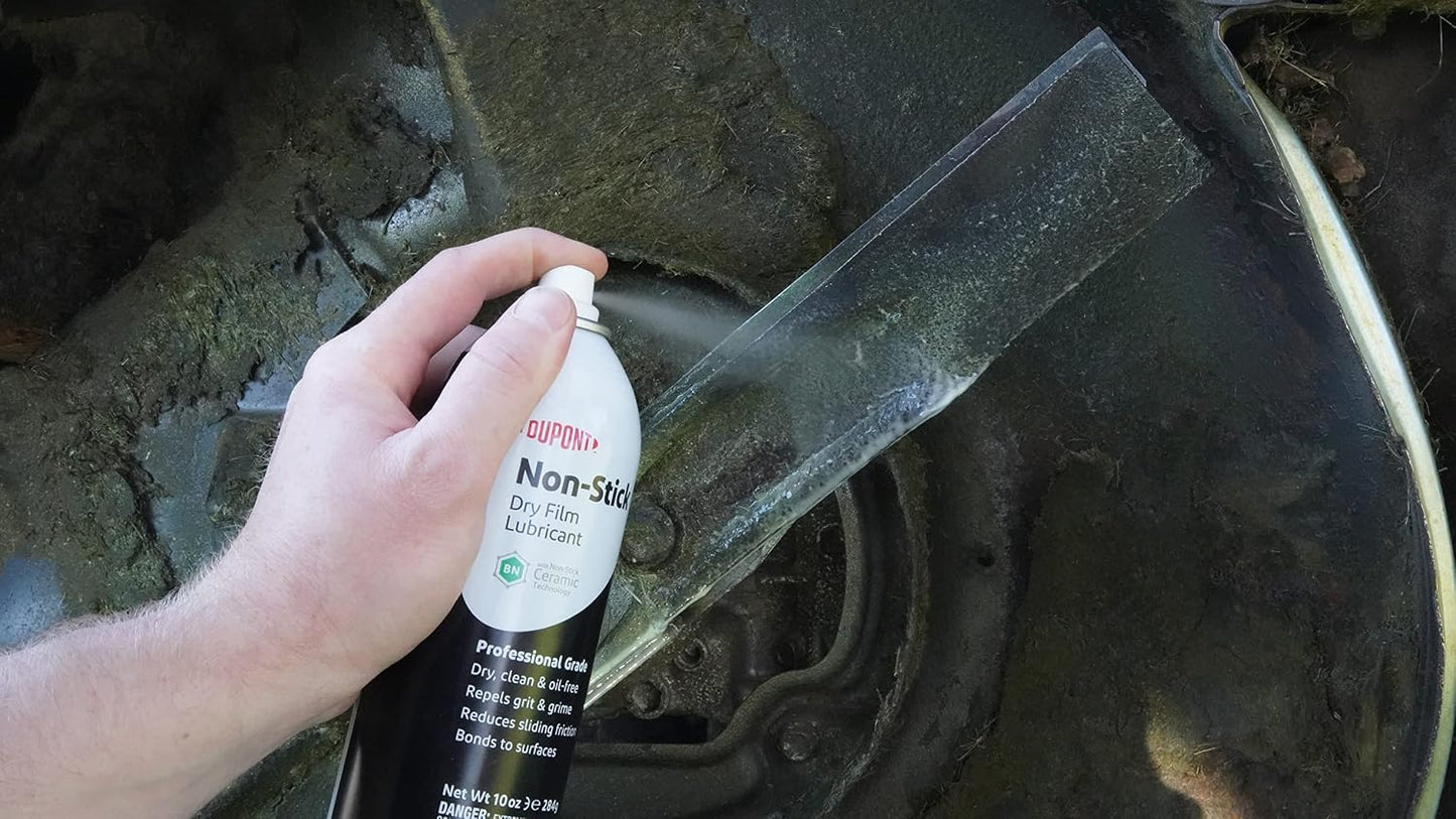 DuPont Teflon Snow and Ice Repellant, 10-Ounce & Non-Stick Dry-Film Lubricant Aerosol, 10 oz