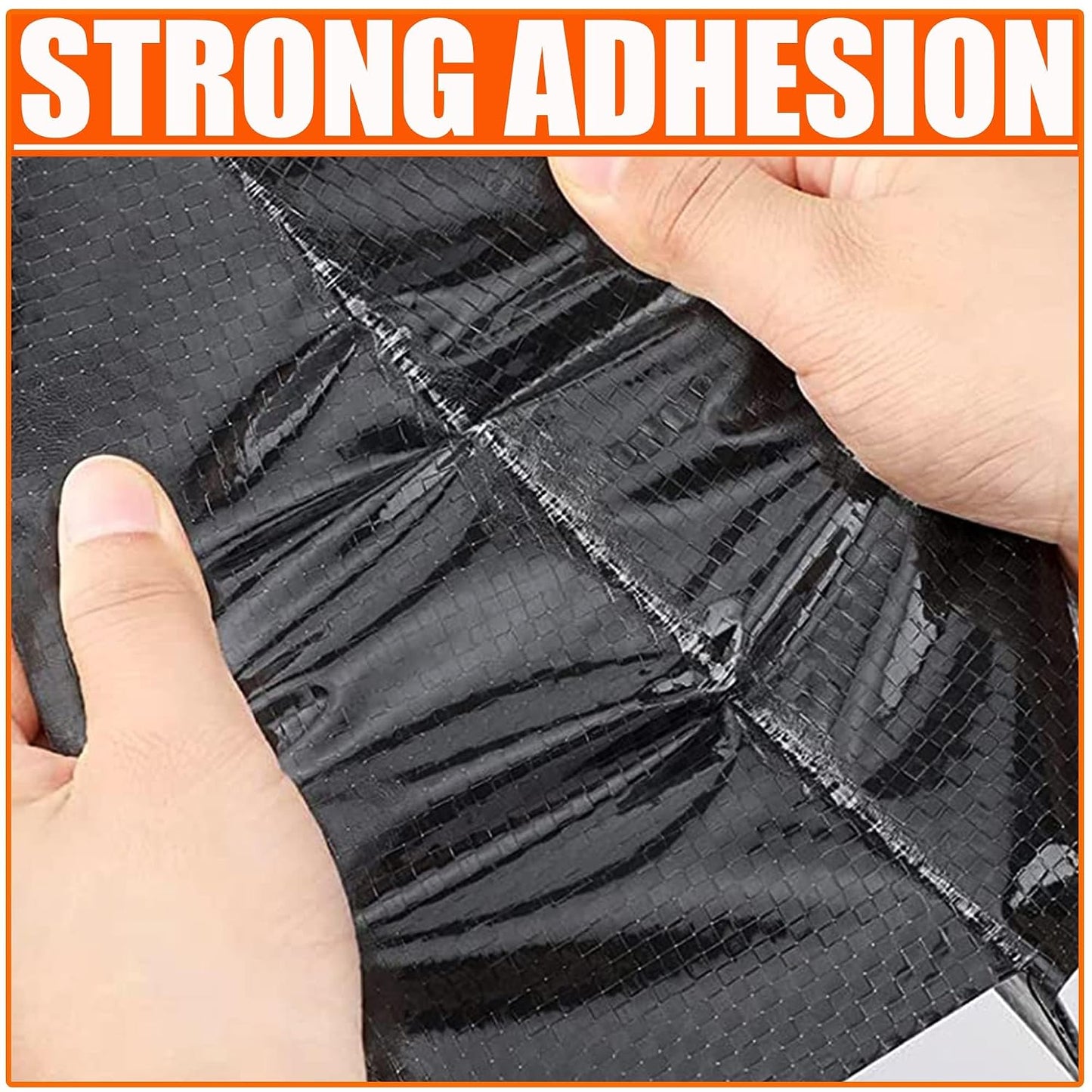 RV Underbelly Tape, 4 in x 50 ft Waterproof Repair Tape | Permanent butyl adhesive fabric tape seals tears, holes and cuts for RV, camper, travel trailer and mobile home underbelly