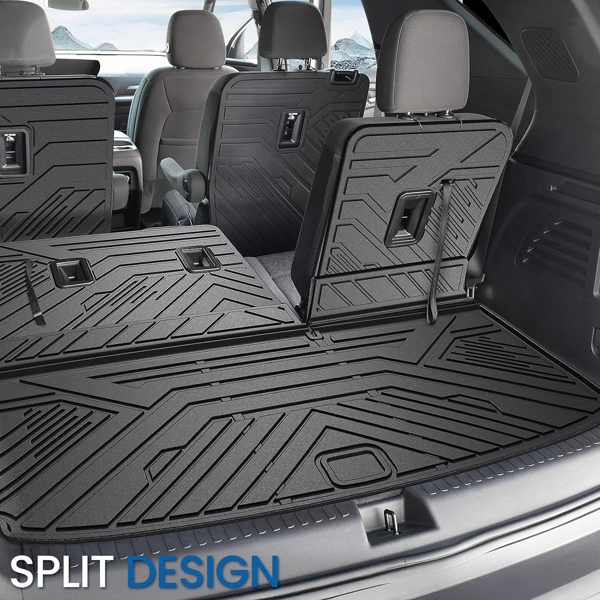 Floor Mats for Chevy Traverse & GMC Acadia 2024-2027 7 Seats