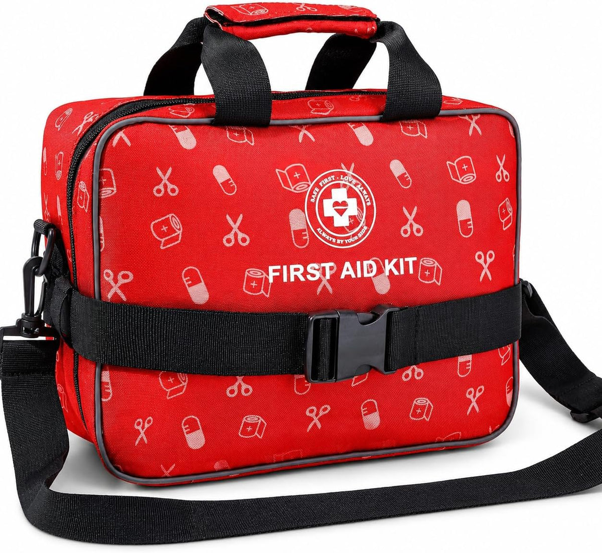 All-in-One Premium 530 Piece Emergency First Aid Kit, Large Medical Kit for Home, Car, Camping, Travel, Hiking, Sports & Outdoor