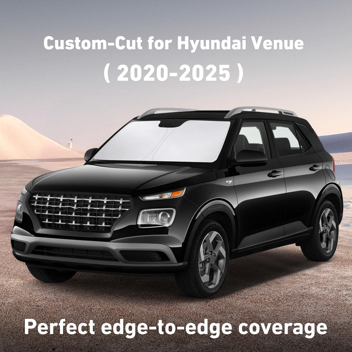 EcoNour Windshield Sunshade Compatible for Hyundai Venue 2020-2024 2025