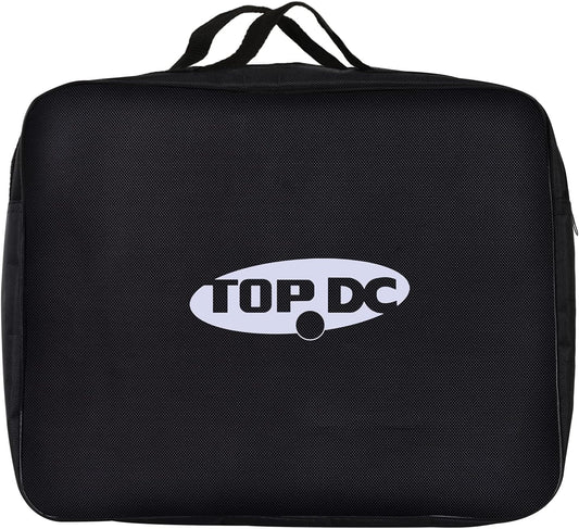 TOPDC Jumper Cable Bag, Large Tool and Cord Storage Organizer with Zipper
