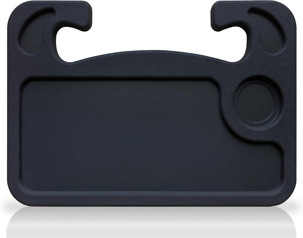 Steering Wheel Tray With Cup & Pen Holder for Eating, Makeup, Working, Writing - Car Desk Suitable for Cars, SUVs, Pickup Trucks and RVs