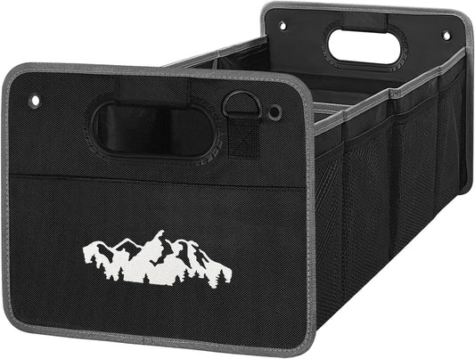 Car Trunk Organizer Foldable Storage Box Cargo Container for Subaru (White) | Collapsible Car Trunk Cargo Organizer SUV Interior Accessorie for Subaru Outback Crosstrek Forester Ascent Impreza WRX Legacy