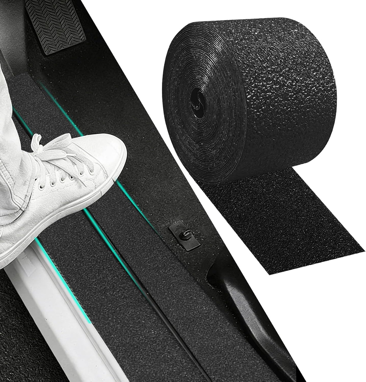 Universal Car Door Edge Guards, Car Door Protector, Waterproof Automotive Vinyl Wrap Film, Anti-Collision Auto Door Sill Protector & Entry Guard Scuff Shield for Most Vehicles Trucks (White)