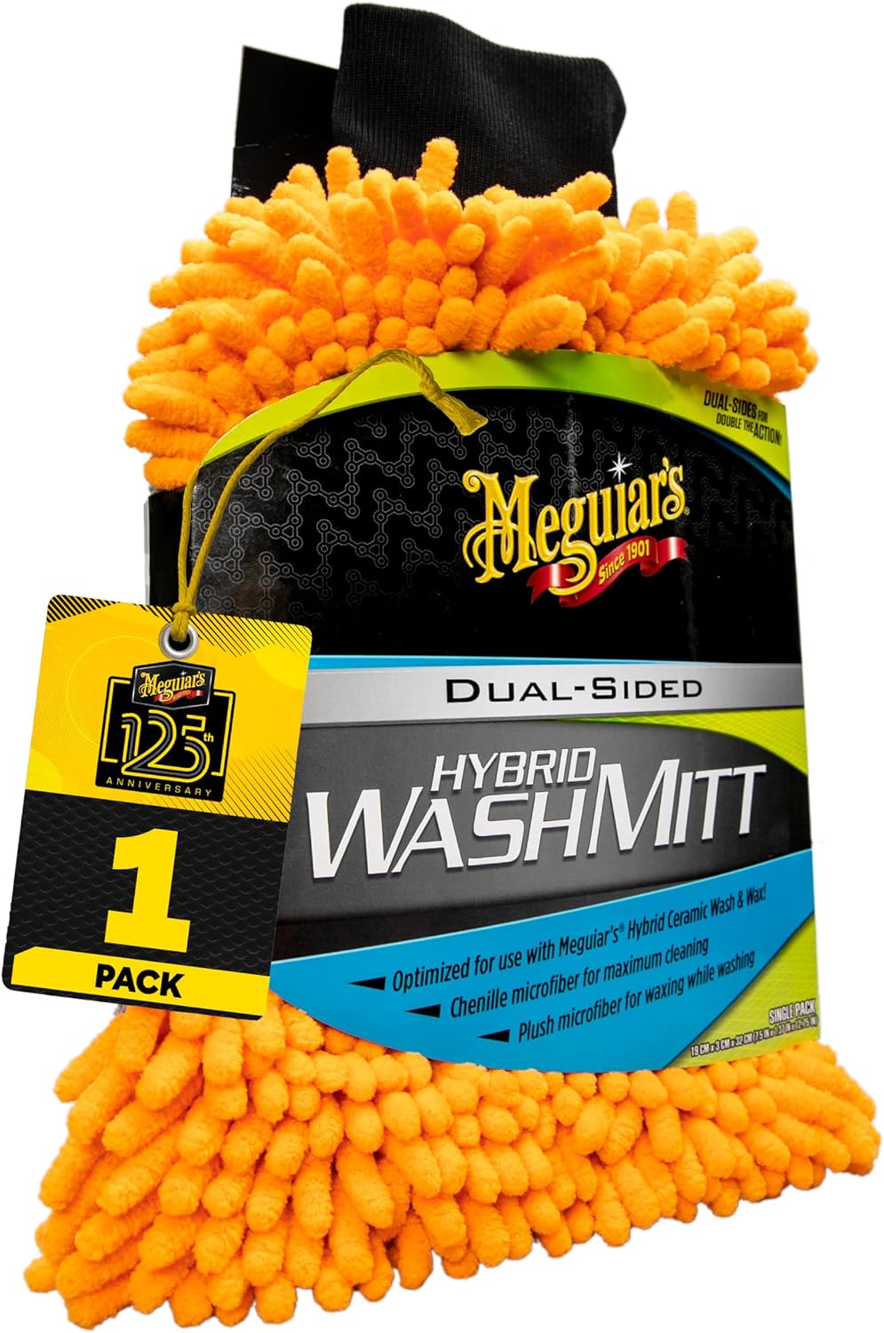 Meguiar's Hybrid Wash Mitt, 1 Mitt