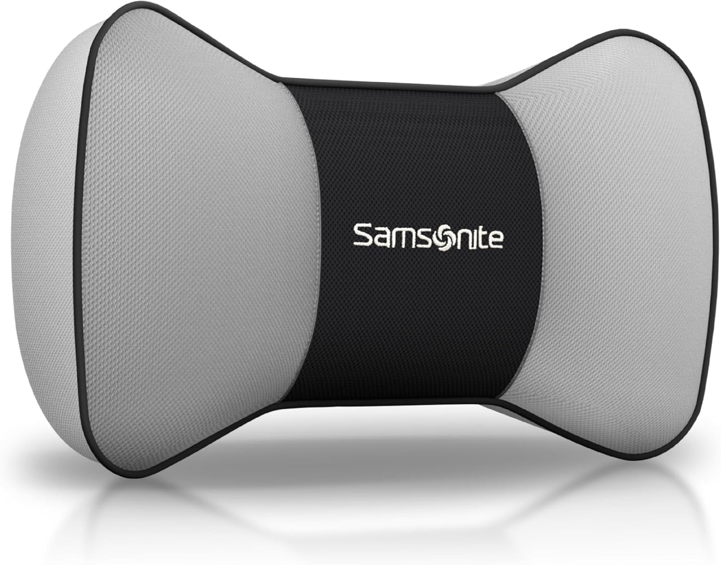SAMSONITE, Travel Neck Pillow for Car or SUV, Boost your DRIVING COMFORT, High Grade - Memory Foam, Comfortable Headrest Cushion, Fits ALL VEHICLES, Gray…