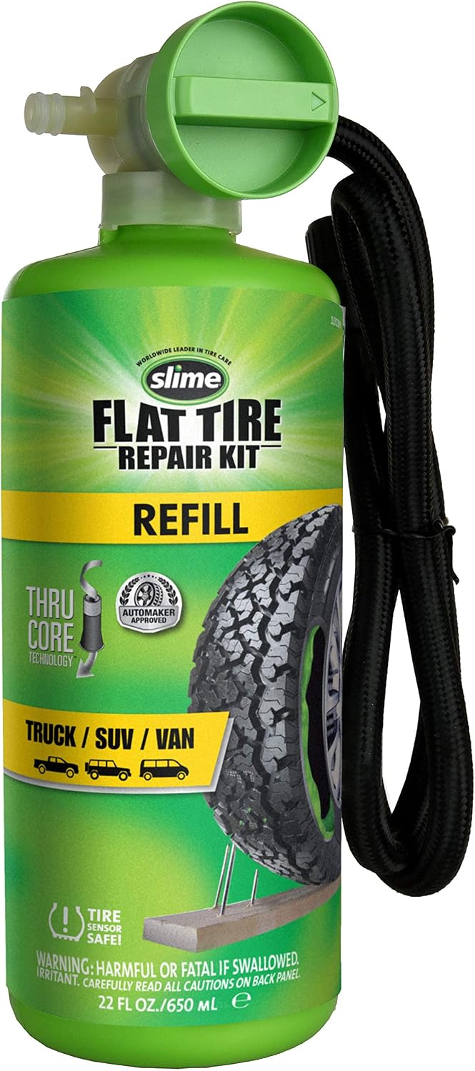 Slime 10179 Flat Tire Repair Kit (Sealant Refill)