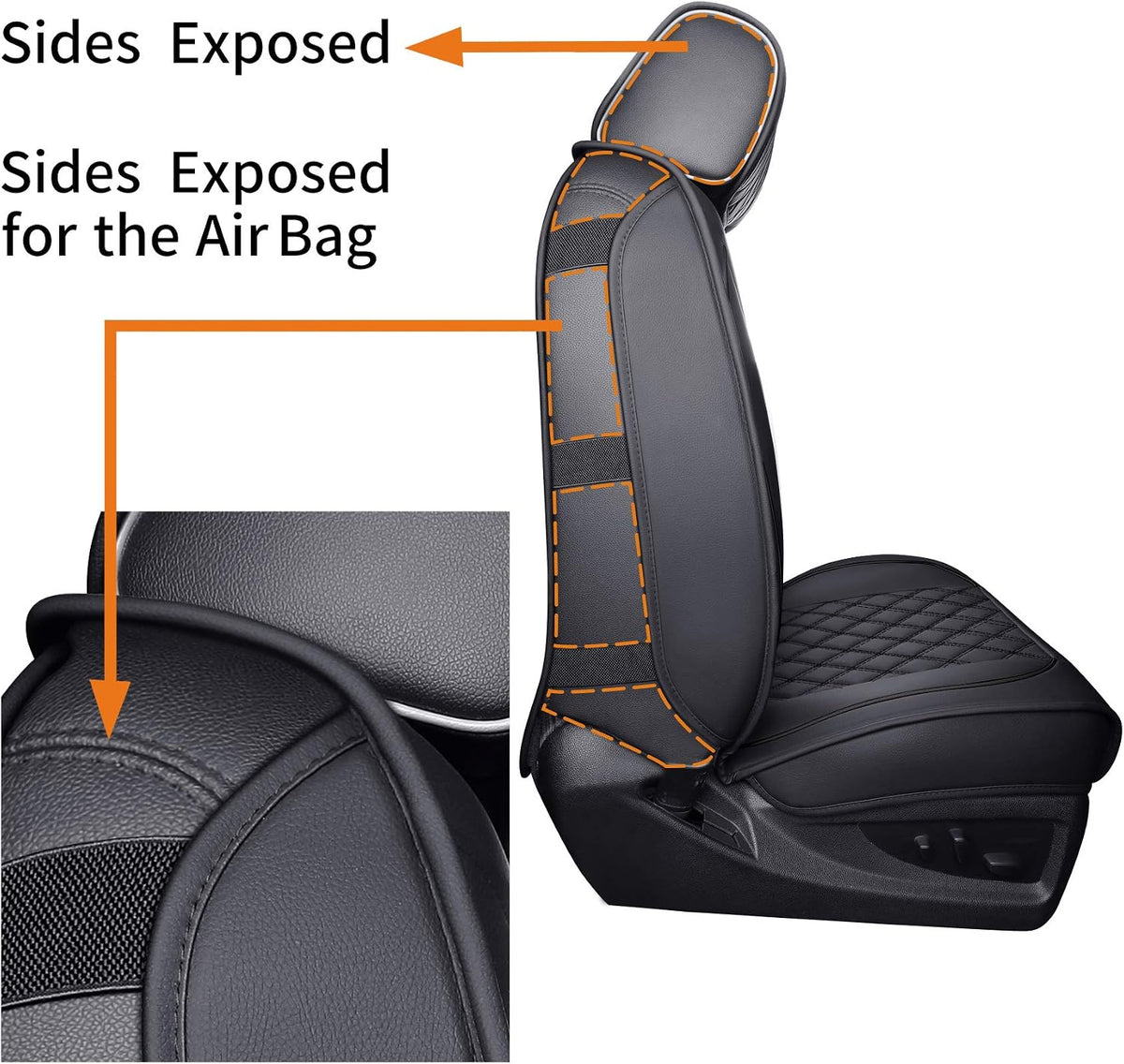 Seat Covers Chevy Chevrolet Silverado GMC Sierra 2007-2026 1500 2500HD