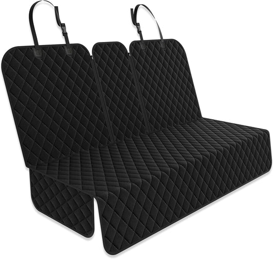 Yonktoo Dog Car Seat Cover for Back Seat, Car Seat Cover 60/40 Split Bench for Family Car, Compact SUV, MPV - Standard - 53" W