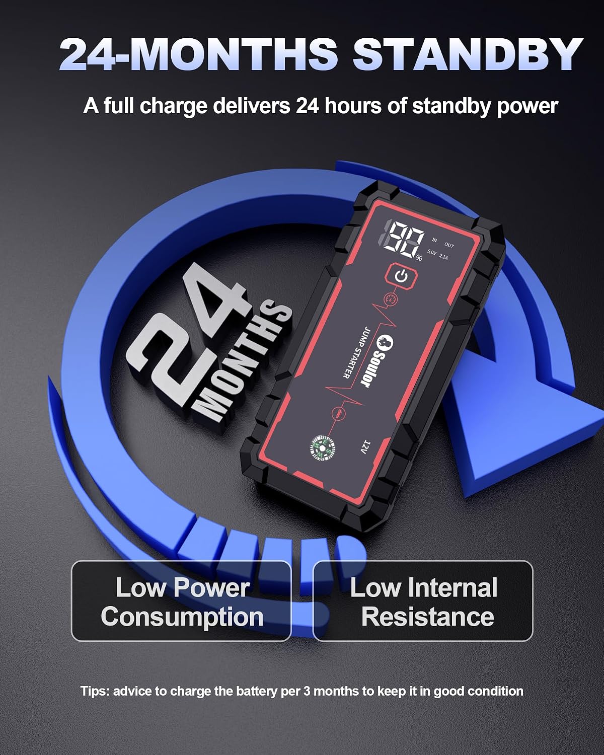 Jump Starter Battery Jumper Starter Portable Car Battery Jump Starter 5000A