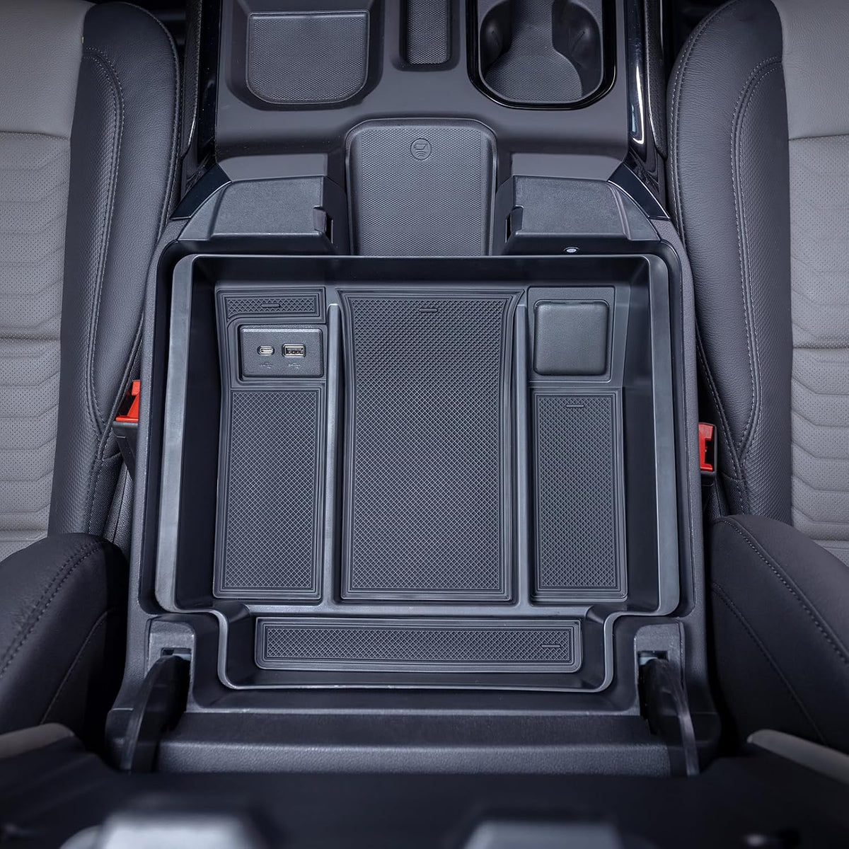 TOPINSTALL Full Size Tray for 2022-2026 Refreshed Silverado/Sierra 1500