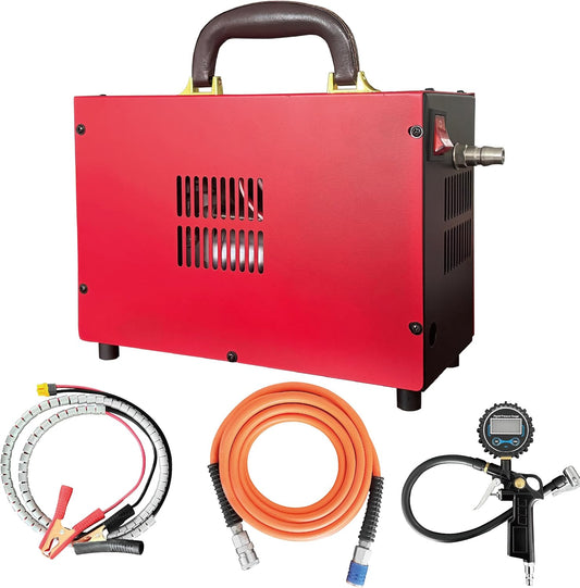 12V Offroad Air Compressor 5.6CFM with Pressure Gauge, 300PSI Heavy Duty Portable Tire Inflator Tire Pump for Offroad Truck for Trucks Car SUV 4x4 Vehicle RV