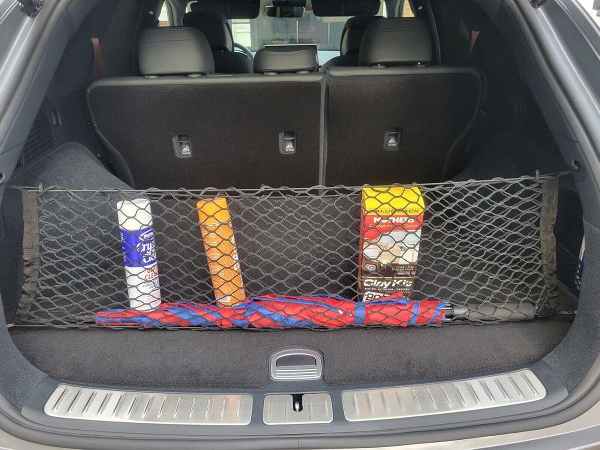 Trunk Organizer Cargo Net for Genesis GV70 2022–2026 – Envelope Style Cargo Net for SUV – Premium Mesh Car Trunk Organizer Vehicle Carrier Storage – Compatible with GV70