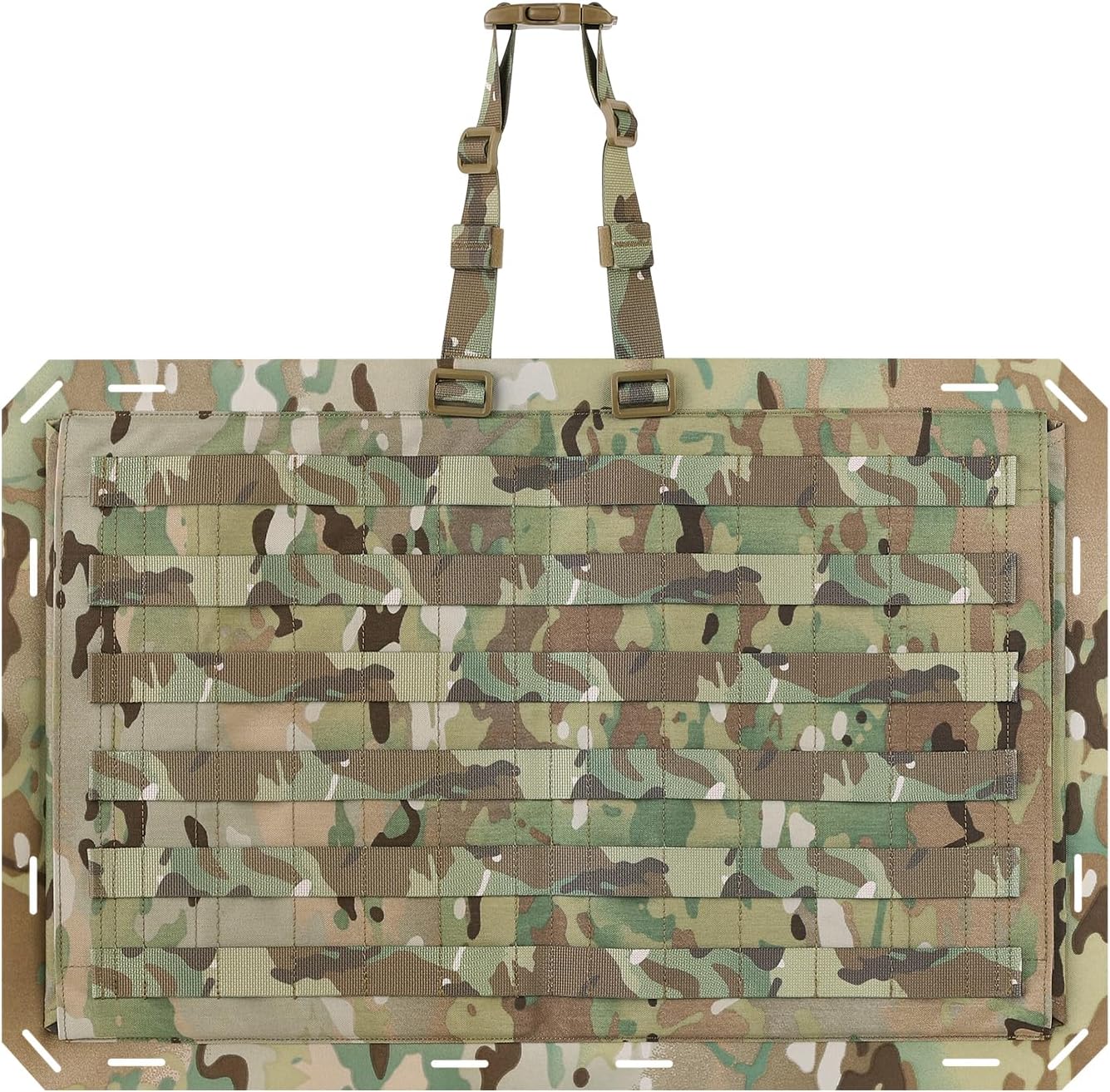 Molle Panels for Car Back Seat, Tactical Seat Back Organizer Covers for Vehicles Truck, Tactical Car Accessories Foldable for Universal Automotive (MC-Foldable)