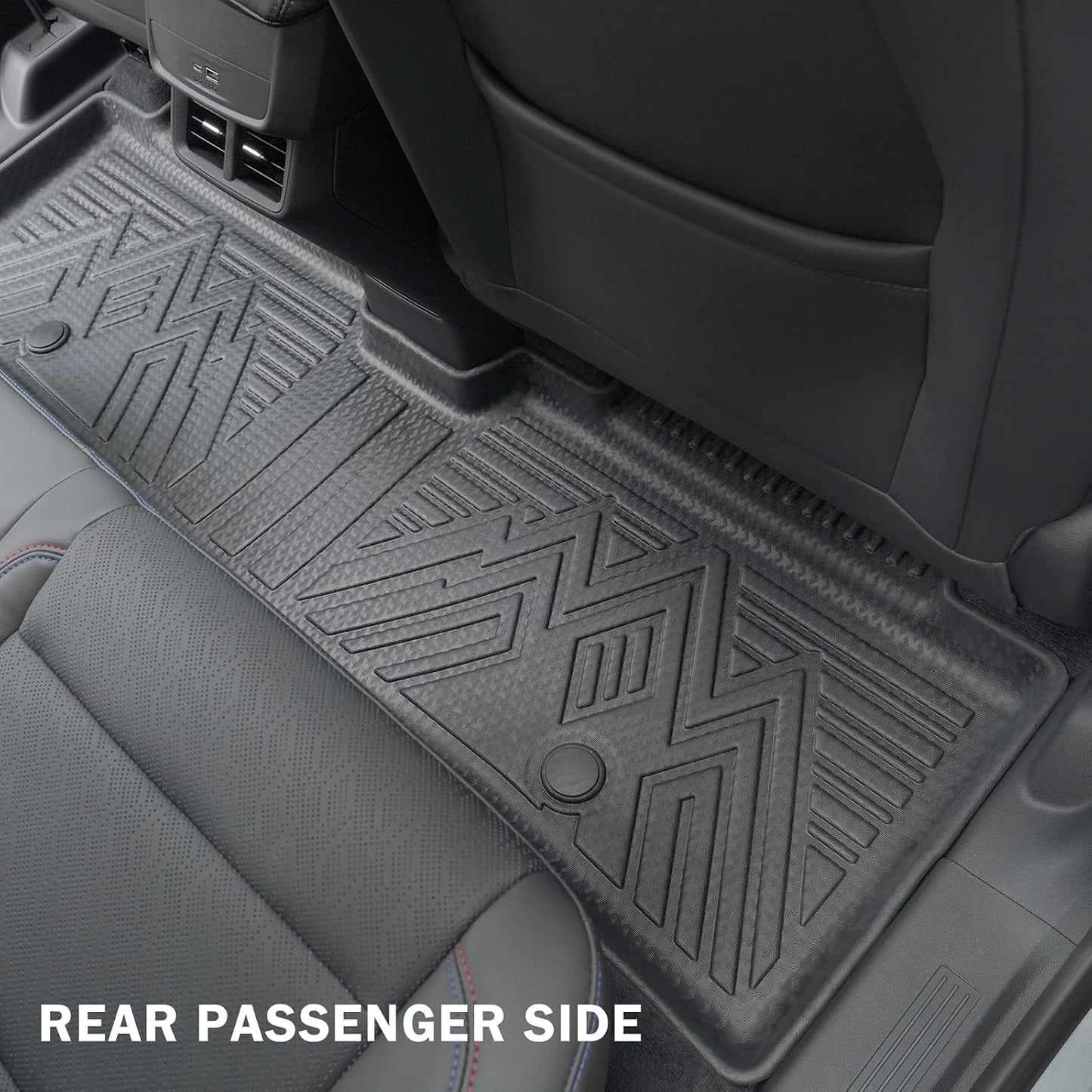 KUST Floor Mats Cargo Mat for Chevy Equinox/GMC Terrain 2025-2026 (5-Seats, Gasoline), All Weather Floor Liners Trunk Mat for Equinox Accessories Rear Cover TPE Rubber Raised Edge