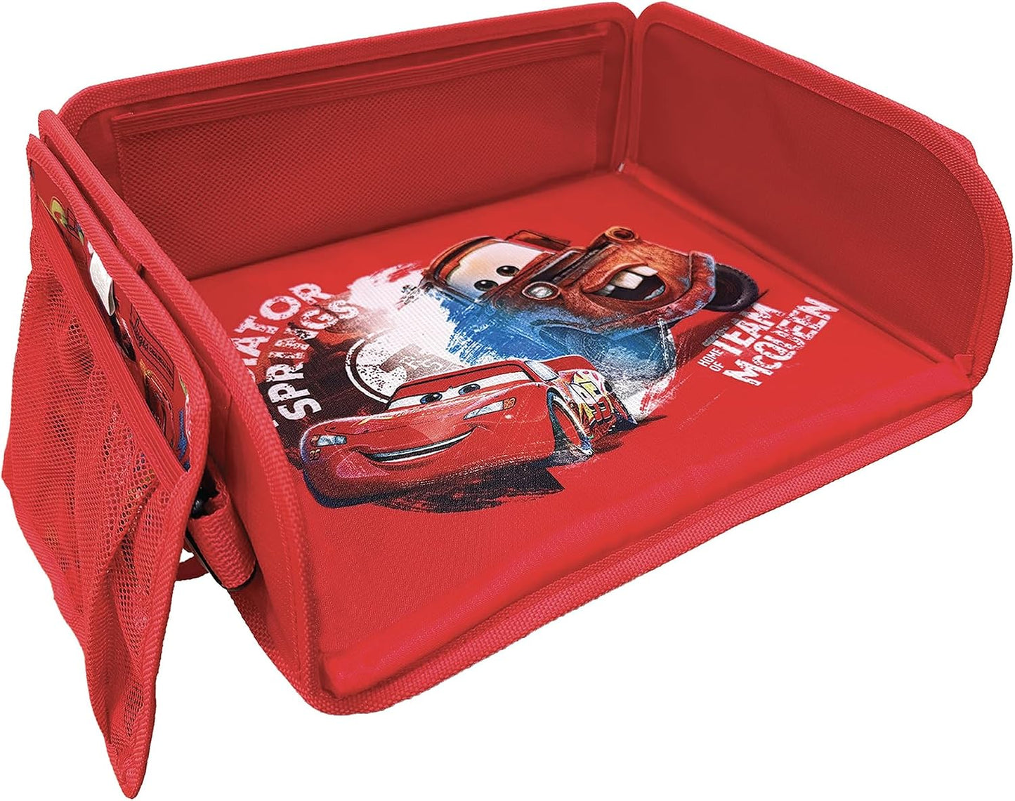 J.L. Childress Disney Baby 3-IN-1 Kids Travel Tray & Tablet Holder - Car Seat Lap Tray Desk for Toddlers, Road Trip Essentials, Car Seat Activity Table, Travel Accessories - Disney Princess