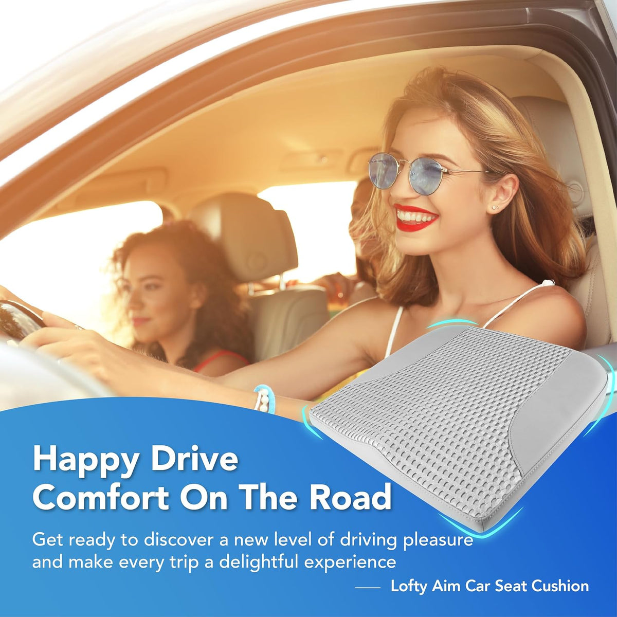 Lofty Aim Car Seat Cushion, Car Seat Pillow, Automotive Cushion