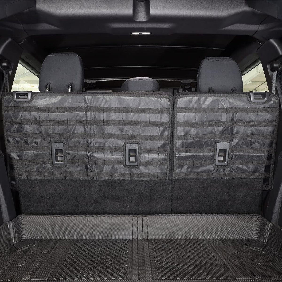 IAG I-Line Rear Seat MOLLE Organizer for Ford Bronco 2021+ 4Dr (Not Sport)