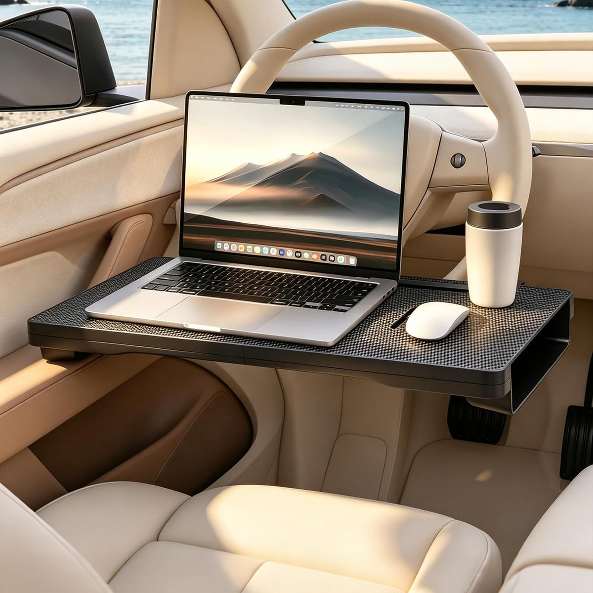 Steering Wheel Desk Tray for Laptop Car Table