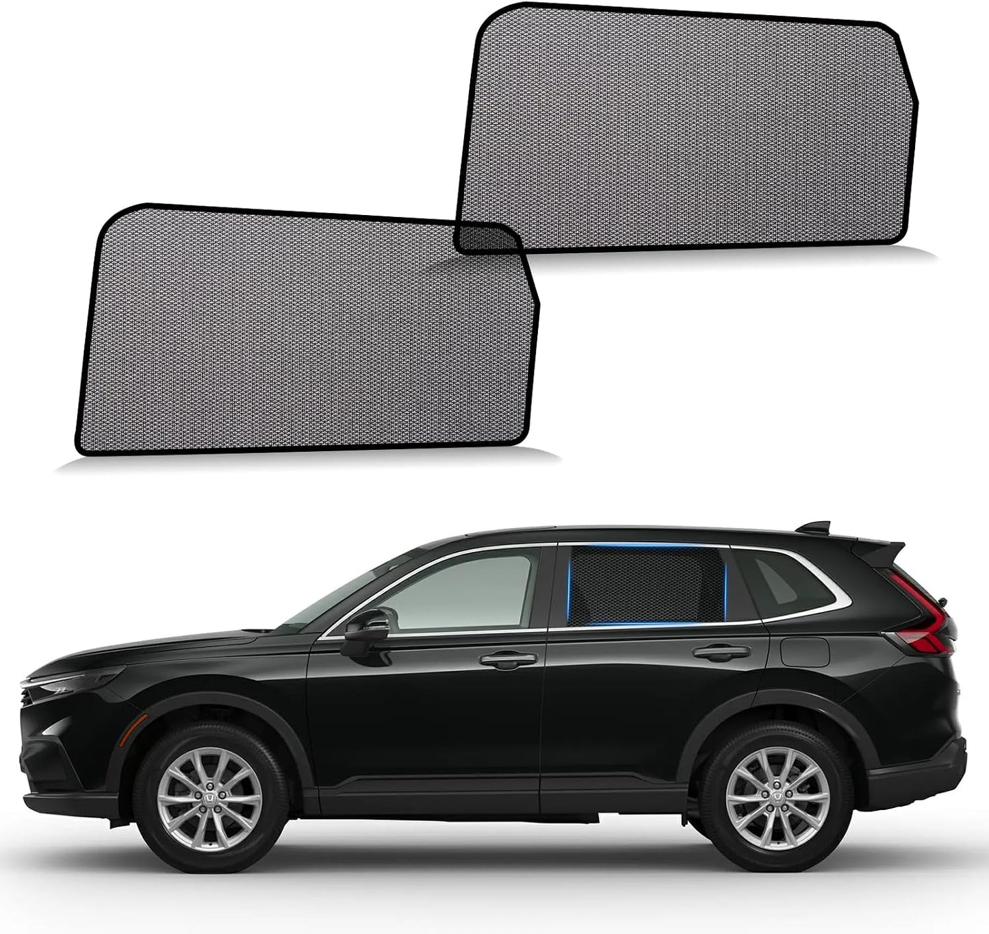 ZATOOTO Car Window Shades Honda CRV 2023-2025 for Rear Window 2Pack car Shades for Back Windows Baby & Pet | Blocks 99% UV Rays & Heat | Breathable Mesh for Privacy & Bug Protection | Camping & Travel