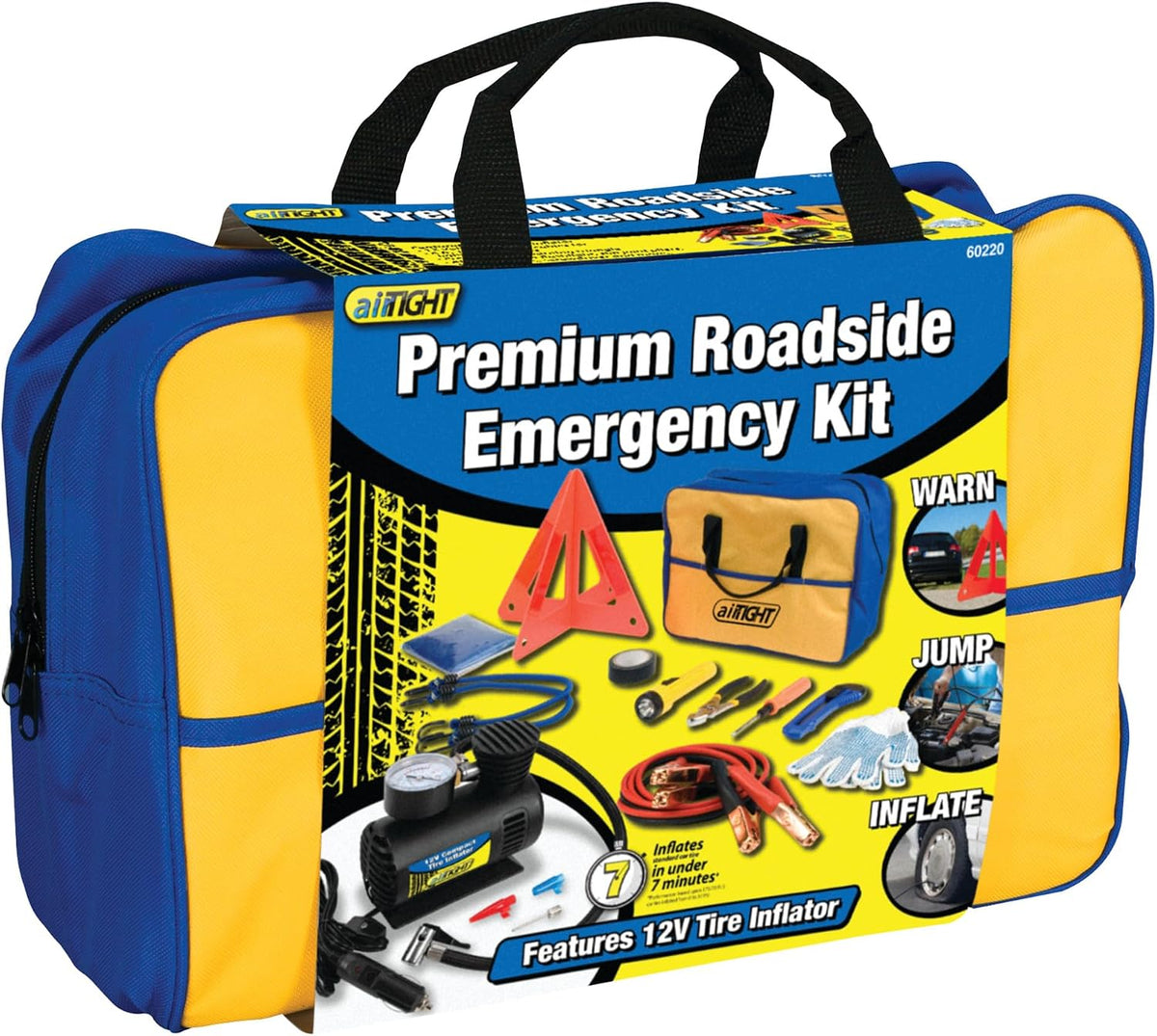 Performance Tool 60220 Roadside Emergency Kit with Jumper Cables