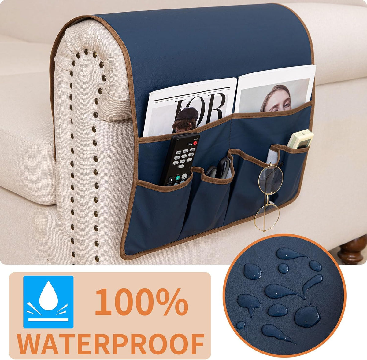 HAOMAIJIA Sofa Armrest Organizer, Remote Control Holder for Recliner Couch
