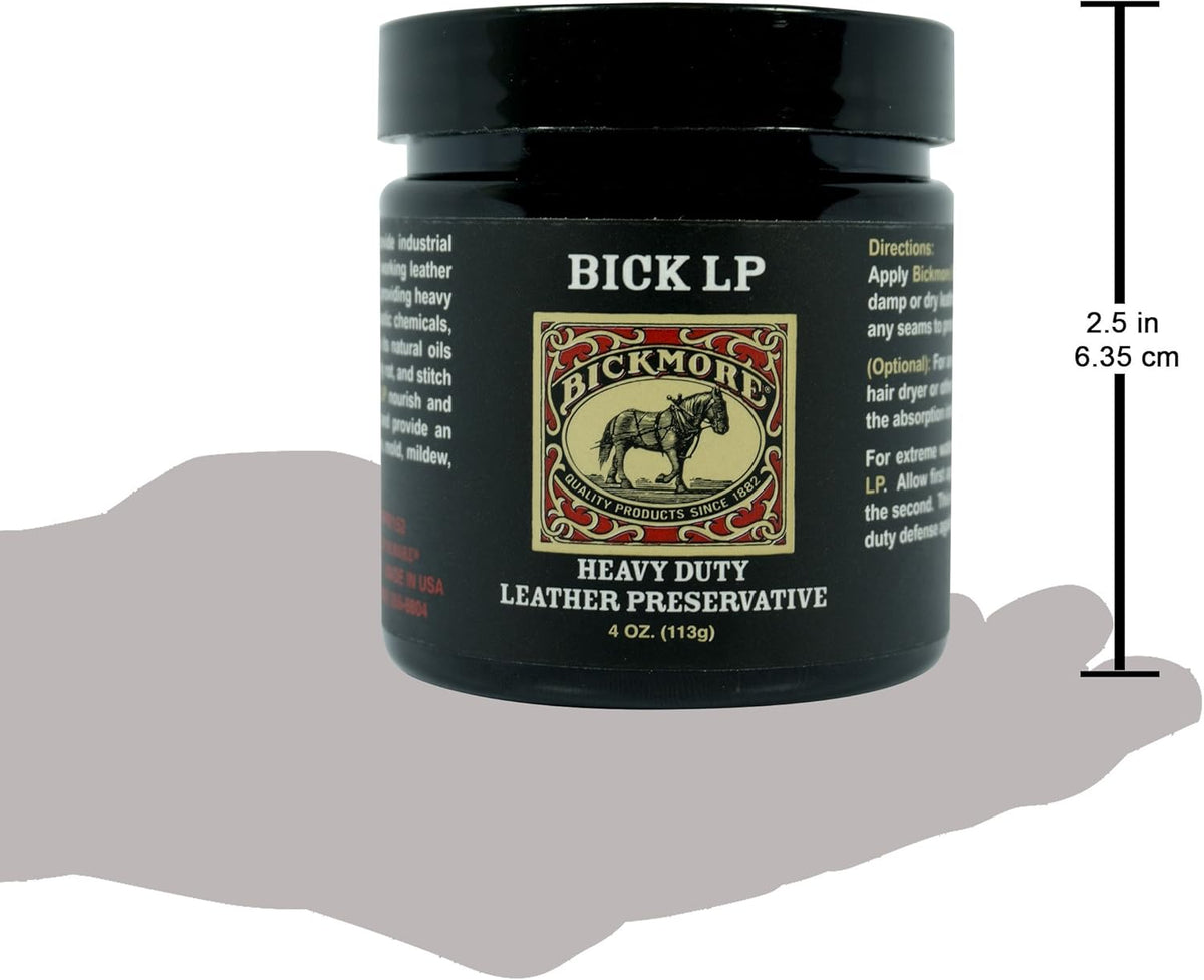 Bickmore Bick LP Leather Conditioner 4 oz, Scratch Repair
