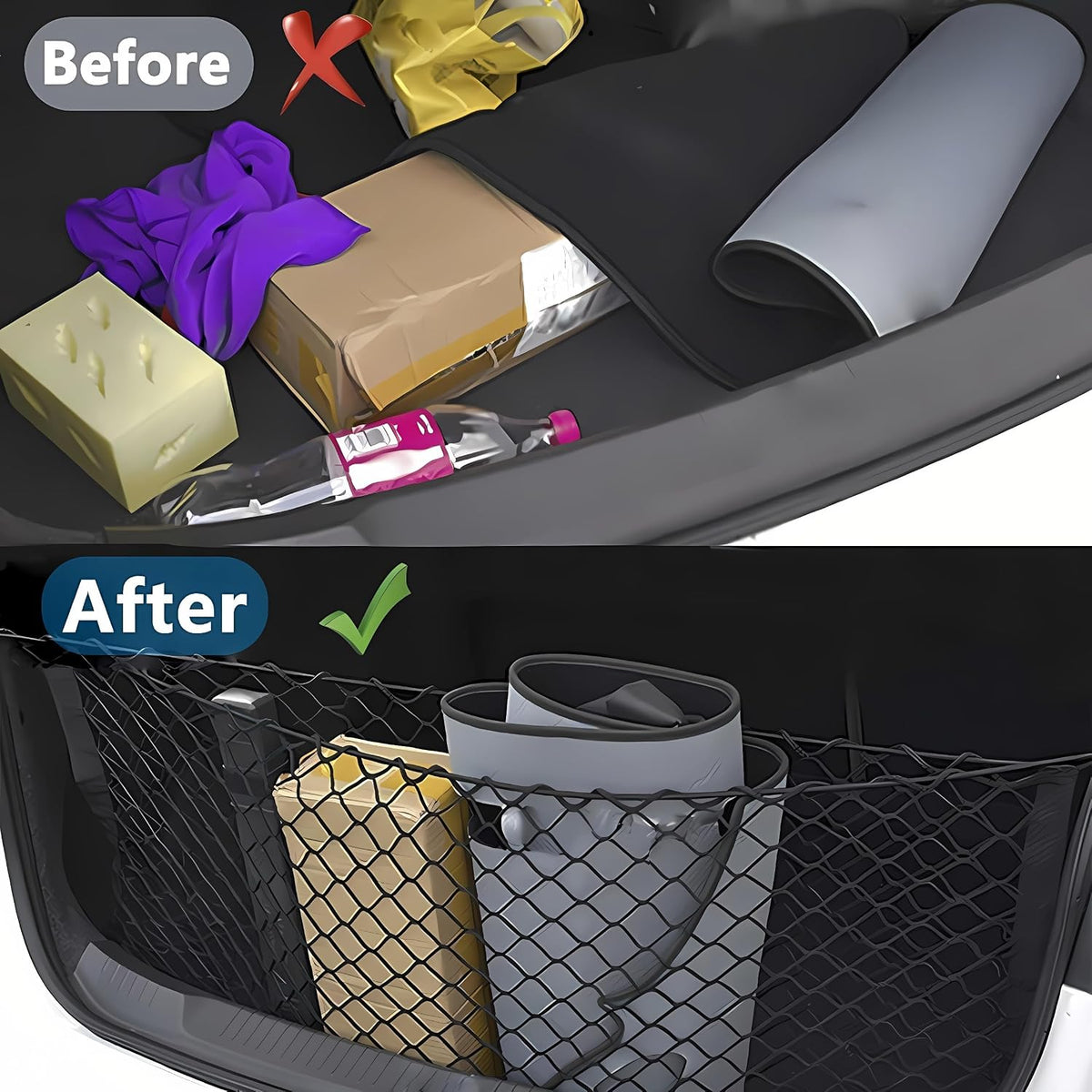 Cargo Net Compatible with 2017 to 2026 Atlas and Cross