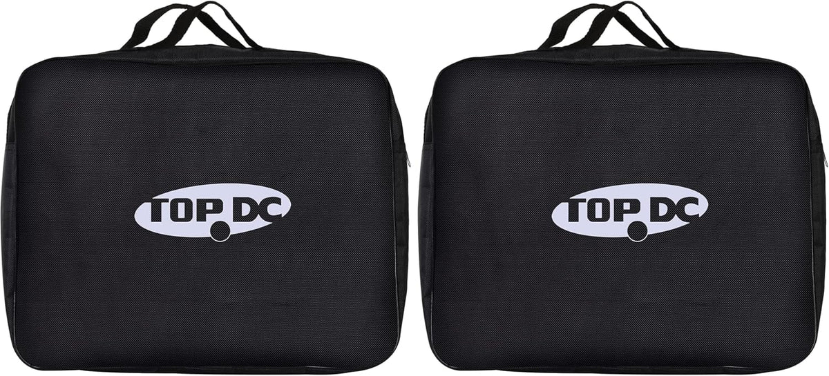 TOPDC Jumper Cable Bag, Large Tool and Cord Storage Organizer with Zipper