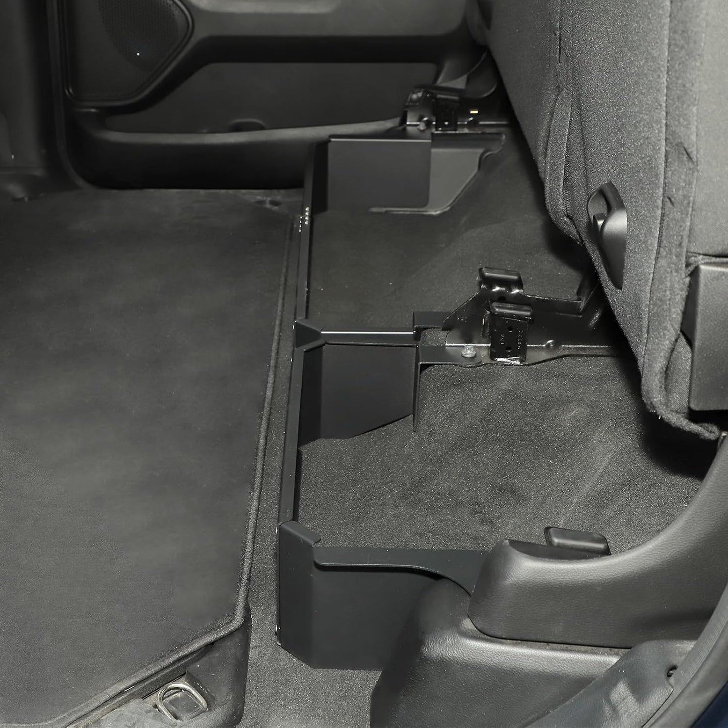 Linskip Under Seat Storage MOLLE Panel Compatible with 2018-2026+ RAM 1500 Crew Cab, Modular Storage Solution with MOLLE Panel for Organized Utility, Underseat Organizer