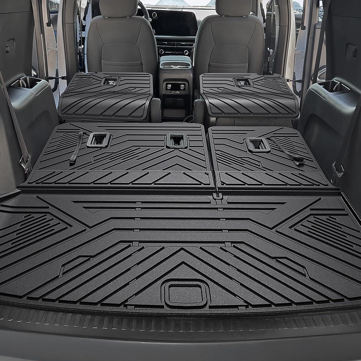 Floor Mats for Chevy Traverse & GMC Acadia 2024-2027 7 Seats