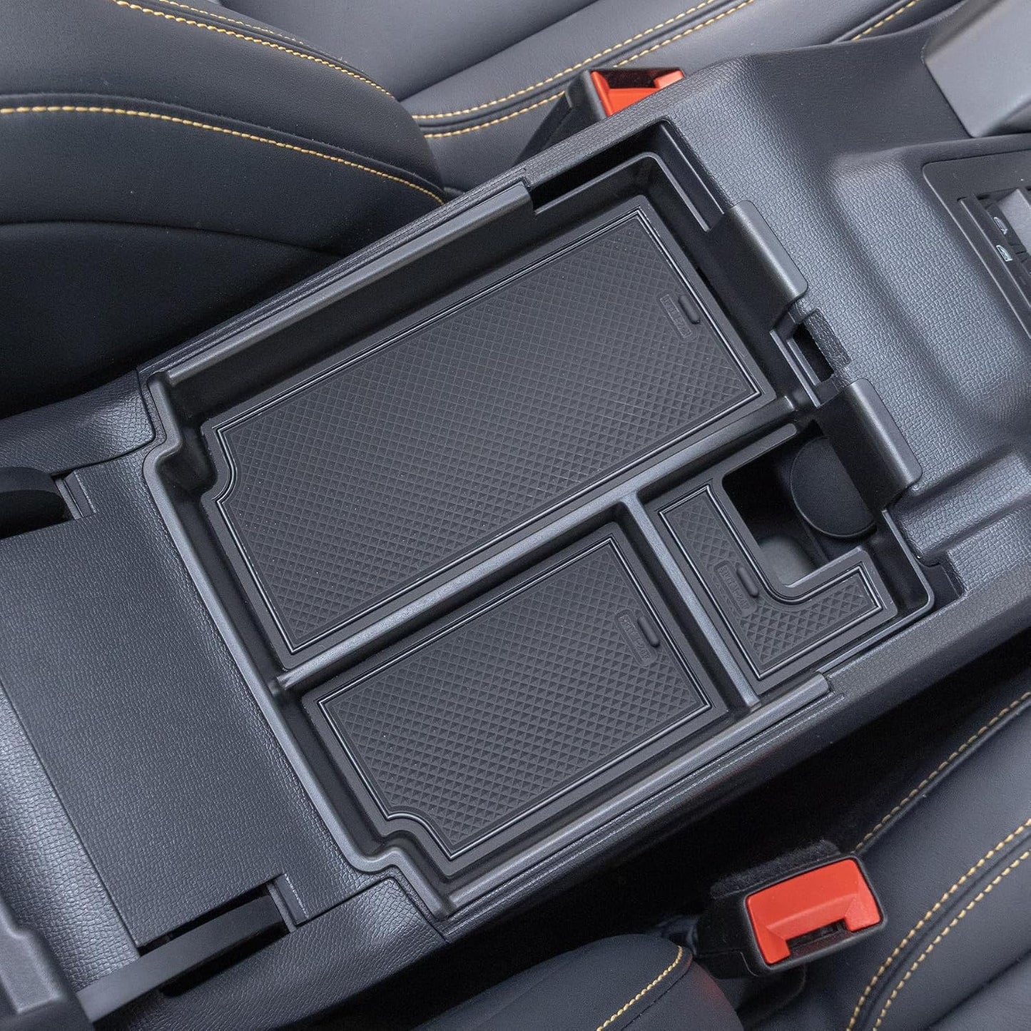 TOPINSTALL 2025+ Upgraded Tray Compatible with Ford Bronco 2025 2026 4-Door Automatic Transmission, Full Size Bronco Console Organizer (NOT for Manual & 2-Door & Sport Model)